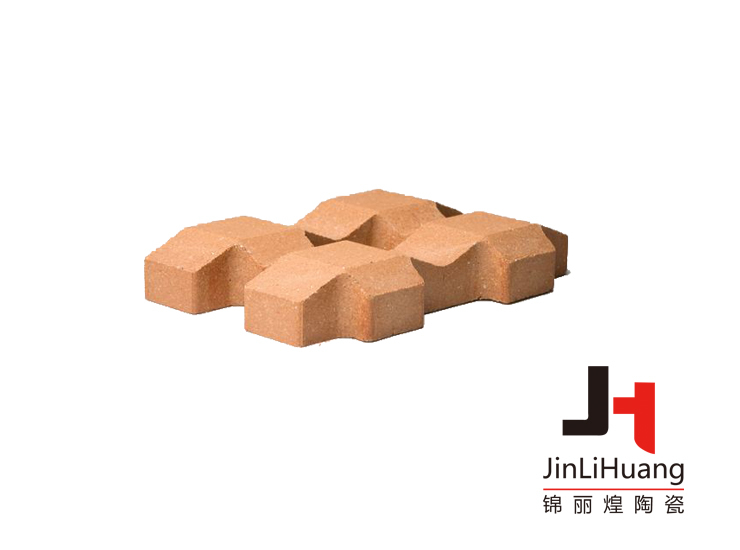 草坪砖咖色